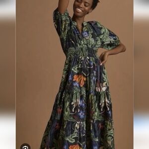 Conditions Apply Floral Print Maxi Dress